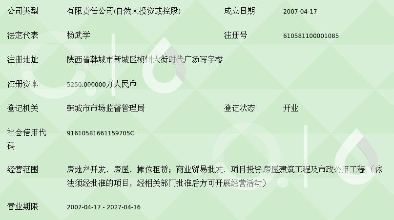 陜西民楊投資集團有限責(zé)任公司